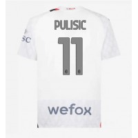 Fotbalové Dres AC Milan Christian Pulisic #11 Venkovní 2023-24 Krátký Rukáv